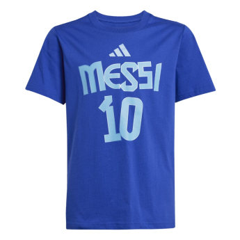 Lionel Messi детска тениска MESSI Name and number blue
