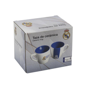 Real Madrid CF халба Taza blanca