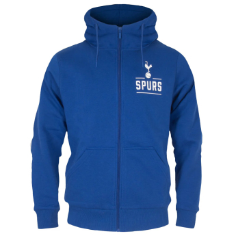 Tottenham Hotspur мъжки суитшърт с качулка Zip marine