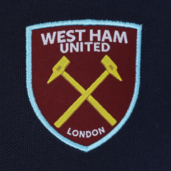 West Ham United мъжка поло тениска navy