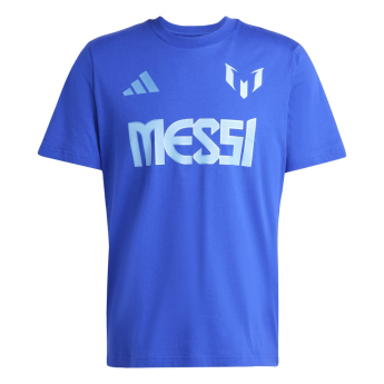 Lionel Messi мъжка тениска MESSI Name and number blue