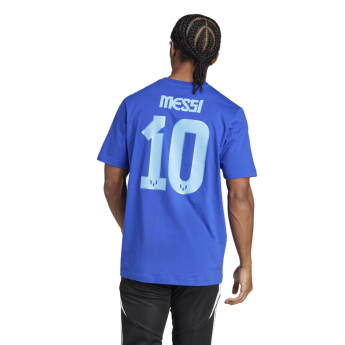 Lionel Messi мъжка тениска MESSI Name and number blue