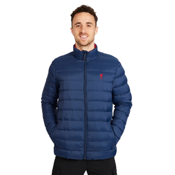 Liverpool FC мъжко яке Down navy