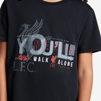 Liverpool FC детска тениска YNWA Line black