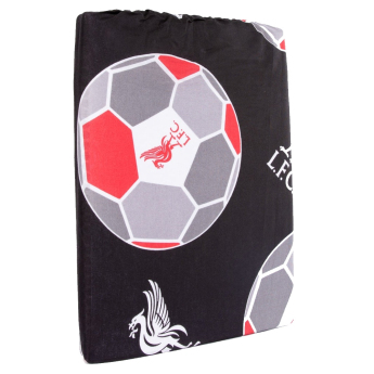 Liverpool FC спално бельо за единично легло Ball black