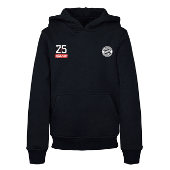 FC Bayern Munich детски суитшърт с качулка Müller black