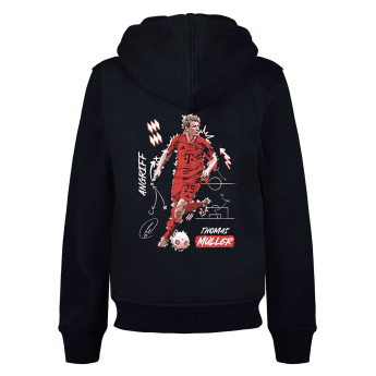 FC Bayern Munich детски суитшърт с качулка Müller black