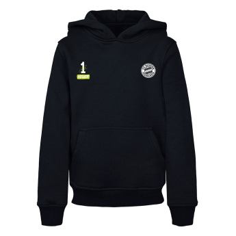 FC Bayern Munich детски суитшърт с качулка Neuer black