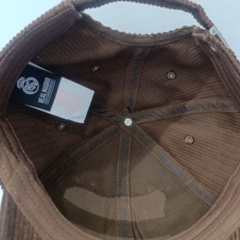 Real Madrid CF баскетболна шапка с козирка No50 marron