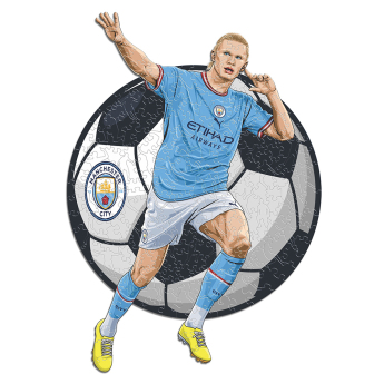Manchester City дървен пъзел Haaland 150 pcs