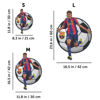 FC Barcelona дървен пъзел Yamal 150 pcs