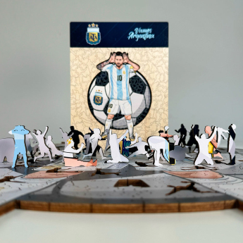 Футболни отбори дървен пъзел Argentina Messi 150 pcs