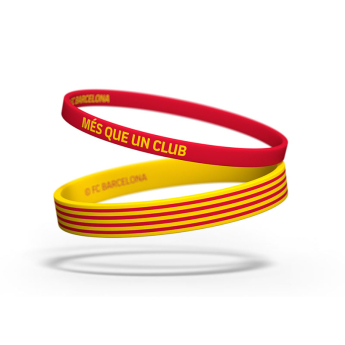 FC Barcelona гумена гривна 2pack Seneyra