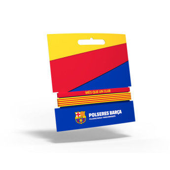 FC Barcelona детска гумена гривна 2pack Seneyra