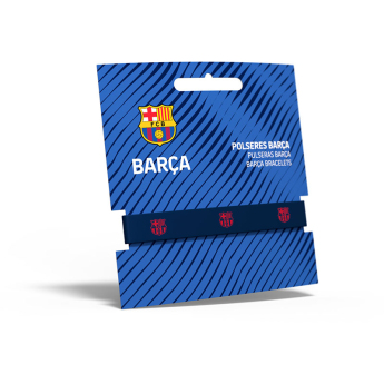 FC Barcelona гумена гривна Single