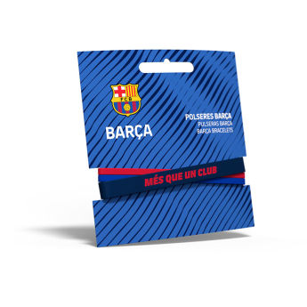 FC Barcelona гумена гривна Locked blaugrana