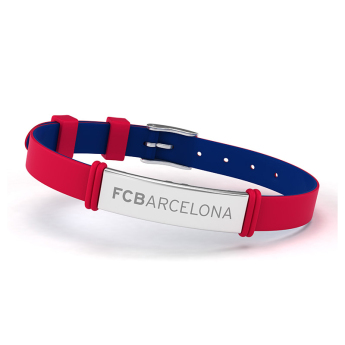 FC Barcelona силиконова гривна fashion red