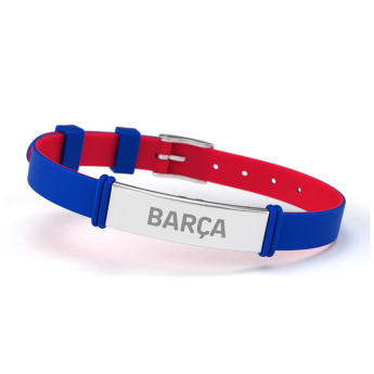 FC Barcelona силиконова гривна fashion blue