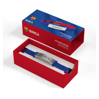 FC Barcelona силиконова гривна fashion blue