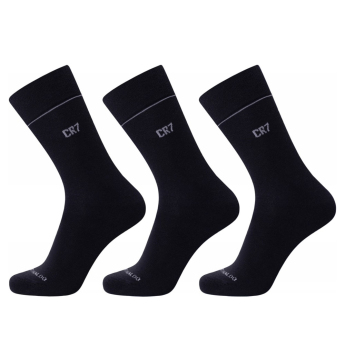 Cristiano Ronaldo чорапи 3pack CR7 black