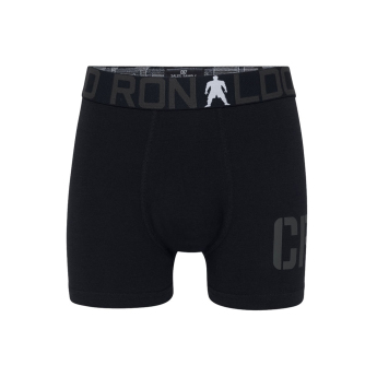 Cristiano Ronaldo детски боксерки 2pack CR7 Bamboo black-grey