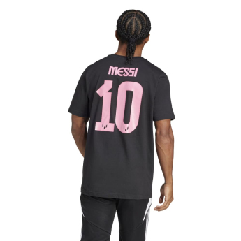 Lionel Messi мъжка тениска MESSI Name and number black