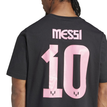 Lionel Messi мъжка тениска MESSI Name and number black
