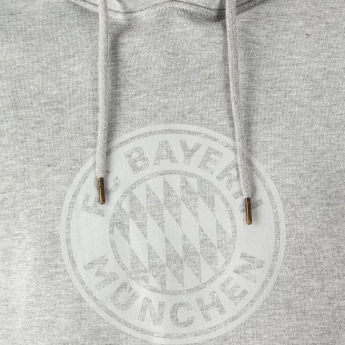 FC Bayern Munich мъжки суитшърт с качулка Essential grey