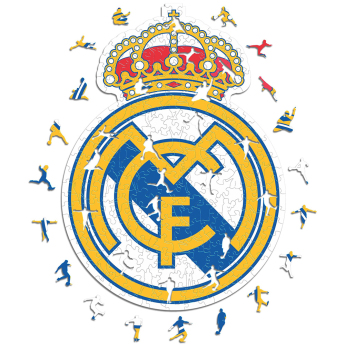 Real Madrid CF дървен пъзел Crest 270 pcs
