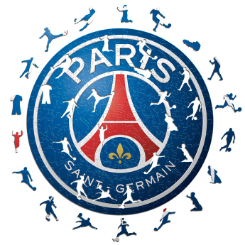 Paris Saint Germain дървен пъзел Crest 150 pcs