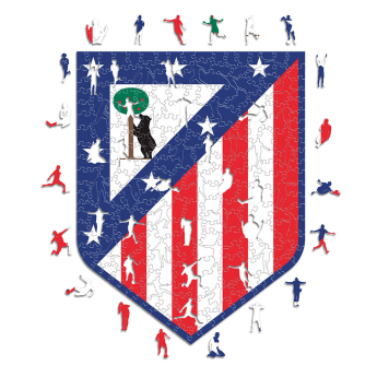Atletico Madrid дървен пъзел Crest 150 pcs