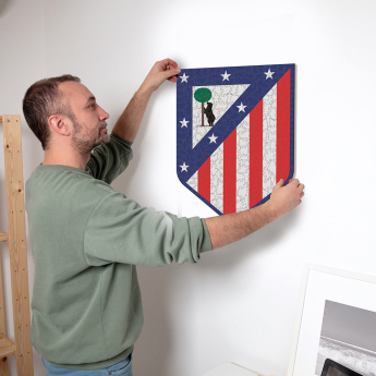 Atletico Madrid дървен пъзел Crest 150 pcs