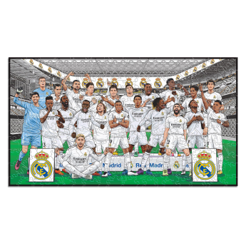 Real Madrid CF дървен пъзел Team 500 pcs
