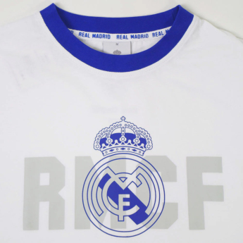 Real Madrid CF детска пижама long white