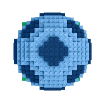 Manchester City конструктор Soccer Ball 261 pcs