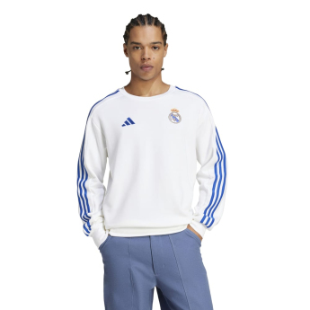Real Madrid CF мъжки суитшърт DNA Sweat white