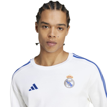 Real Madrid CF мъжки суитшърт DNA Sweat white