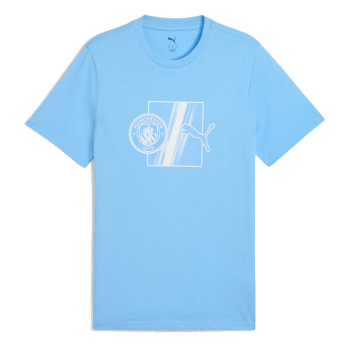 Manchester City мъжка тениска FtblCulture blue