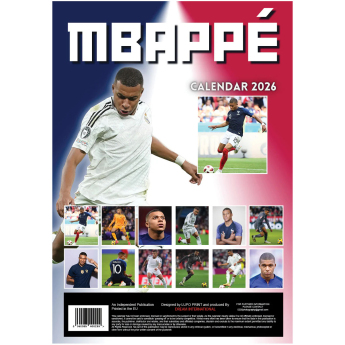 Kylian Mbappé календар not official KYLIAN MBAPPÉ 2026