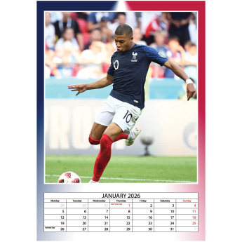 Kylian Mbappé календар not official KYLIAN MBAPPÉ 2026