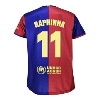 FC Barcelona футболна фланелка replica 24/25 Home Raphinha