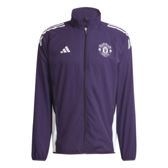 Manchester United мъжко яке Presentation purple