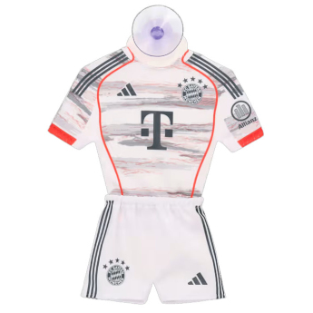 FC Bayern Munich мини фланелка за кола 2025/26 Away