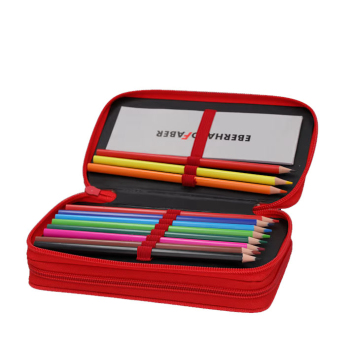 FC Bayern Munich двоен несесер full red