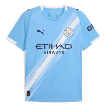 Manchester City футболна фланелка official replica 25/26 home