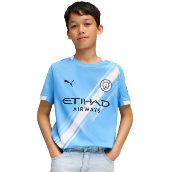 Manchester City детска футболна фланелка official replica 25/26 home