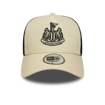 Newcastle United баскетболна шапка с козирка 9Forty Trucker E-Frame cream