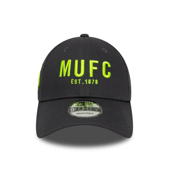 Manchester United баскетболна шапка с козирка 9Forty Seasonal grey