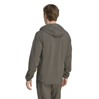 Real Madrid CF мъжко яке с качулка Vis Tech Travel green