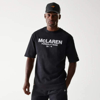 McLaren Honda мъжка тениска NE wordmark balck F1 Team 2025